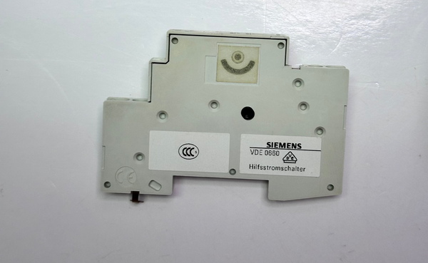 Siemens 5SX9101 Auxiliary Current Switch