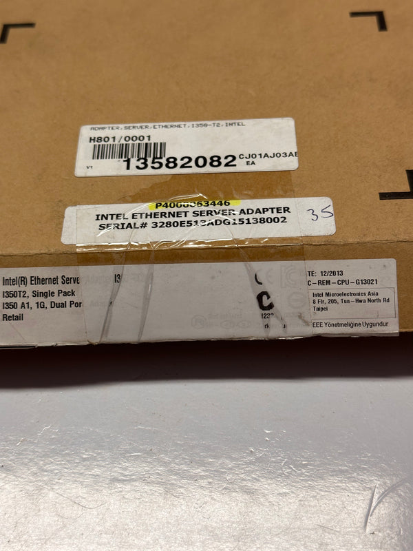 INTEL I350-T2 Ethernet Server Adapter/Dual Port  NIB