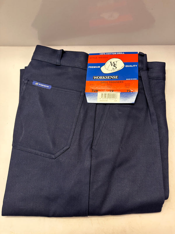 Worksense WS3331 Premium Drill Trousers Size 72R ONLY | Mining ...