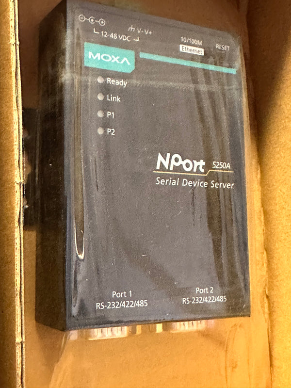 MOXA NPort 5250A-T 2 Port Device Server