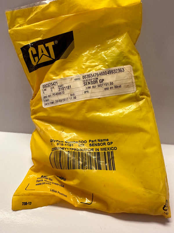 CAT 318-1181 Magnetic Speed Sensor