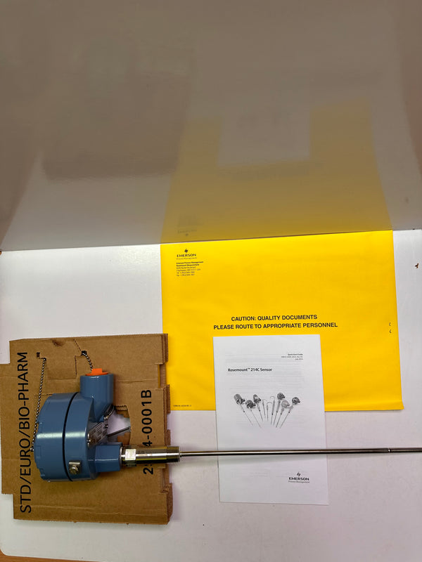 Rosemount 214C Sensor, Element, Temp, RTD, Dual 12 IM/LG 393A3643P0001