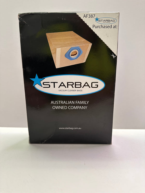 Starbag AF387 Paper Vacuum Bags, Carton of 6