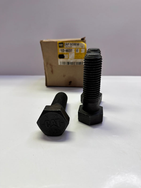 Caterpillar CAT 1D-4637 1-8 Threaded Sidecutter Bolt - Box of 3