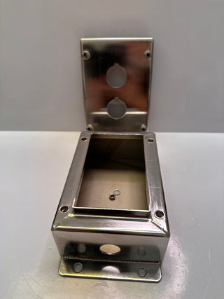 Stainless Steel Push Button Enclosure/Control Box (Two Button Cutout)