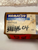 KOMATSU Decal SM5105, Warning Decal