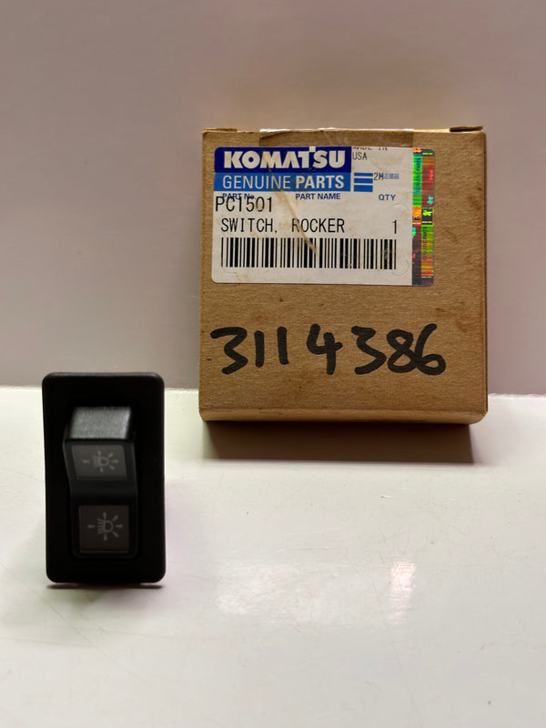 Komatsu PC1501 Rocker Switch, Headlights