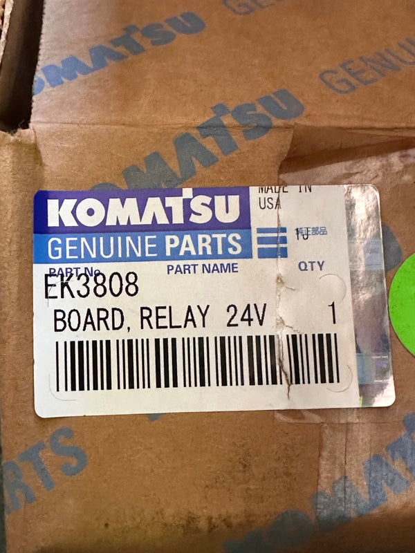 KOMATSU EK3808 Board Relay, 24V