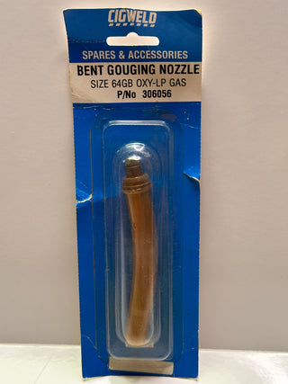 CIGWELD 306056 Bent Gouging Nozzle Size 64GB OXY-LP Gas