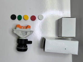 Bartec ComEx Series 07-3323-4400 Push Button Module + 05-0003-000700 Push Button Head with 5 labels