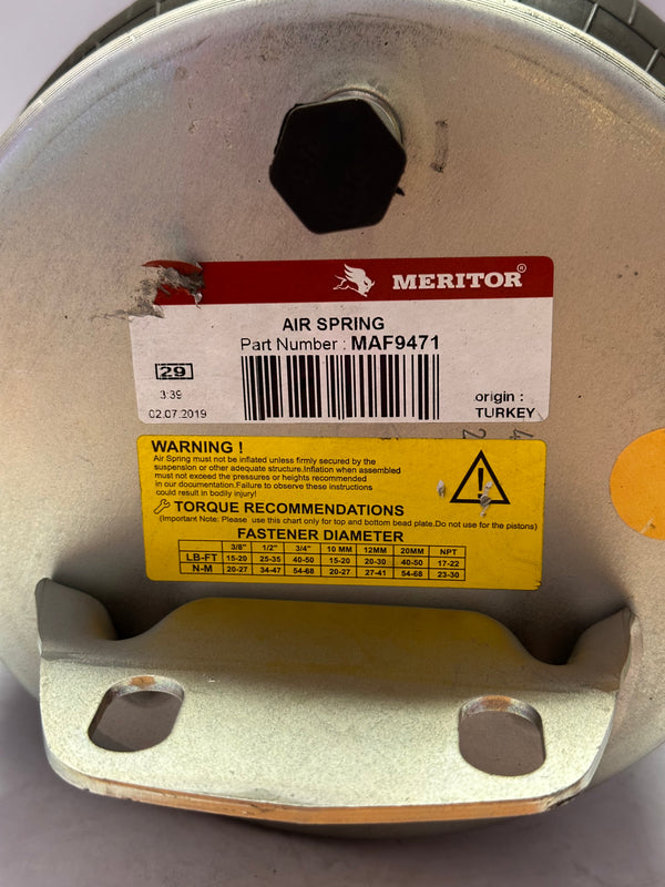 Meritor Maf9471 Air Spring 