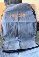 SupaFit SF154DB Canvas Seat Cover for Operator Seat with Hitachi Logo