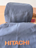 SupaFit SF154DB Canvas Seat Cover for Operator Seat with Hitachi Logo