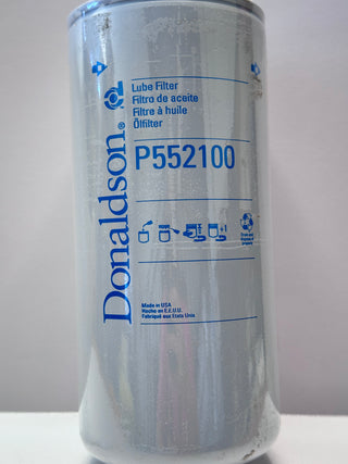 Donaldson P552100 Lube Filter, Spin-On Full Flow 23518480