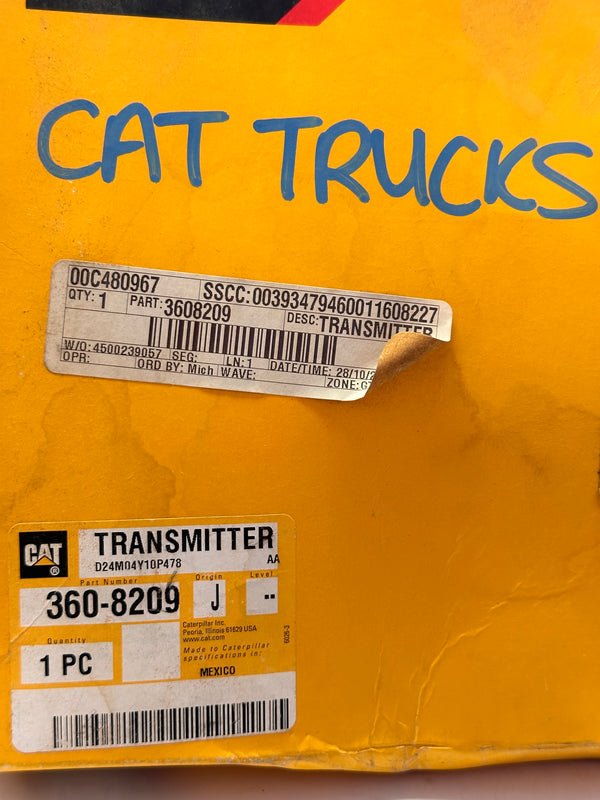 Caterpillar CAT 360-8209 Transmitter