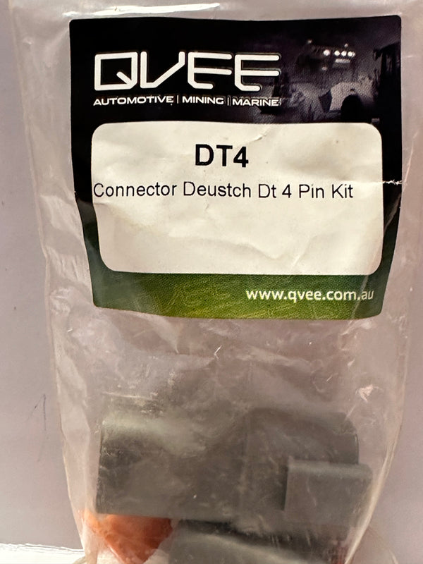 TE DT4 Deutsch DT Series 4 Pin Connector Kit