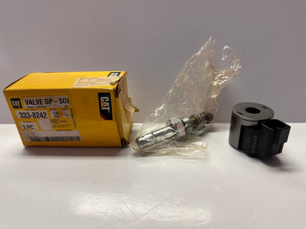 Caterpillar CAT 333-8242 24V Direct Current Solenoid Valve