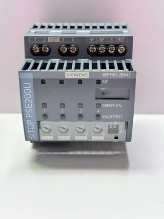 Siemens  6EP1961-2BA41 SITOP PSE200U Series Selectivity Module 24V