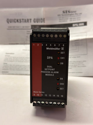 Weidmuller DPAAVX Two-channel modules for alarm monitoring