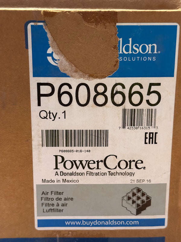 Donaldson P608665 Air Filter, Primary Obround Powercore
