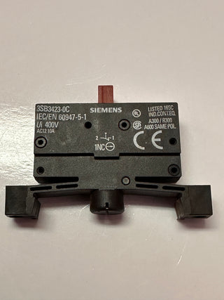 Siemens 3SB3423-0C Contact Block 1NC, box of 10