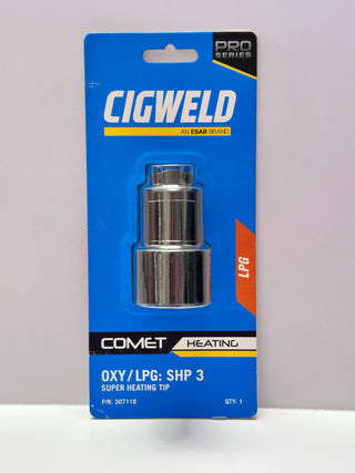 Cigweld Comet S/Heating Tip SHP3 Oxy/LPG Size 48x12HT 307118