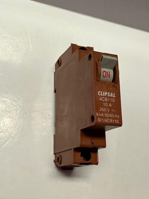 Clipsal 4CB110 10A 8kA MCB/Circuit Breaker