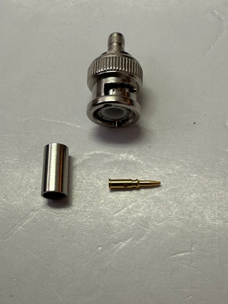BNC Type Male Connectors BNC58MC Coaxial Cable Fitting