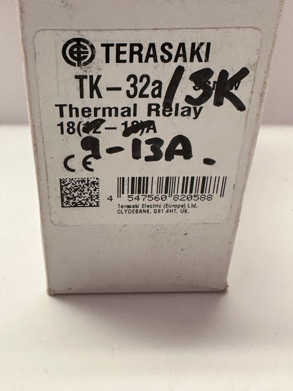 Terasaki TK-32a Thermal Relay 9~13a