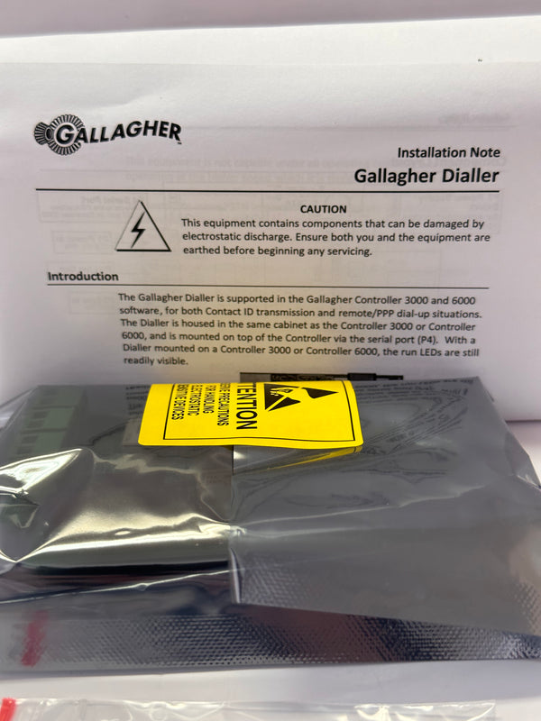 GALLAGHER C200620 FT Dialer 3000
