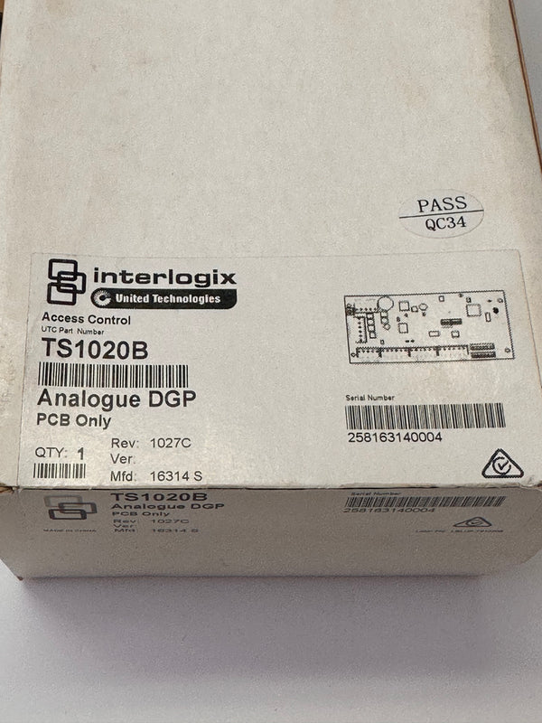 INTERLOGIX Challenger TS1020B Analogue DGP