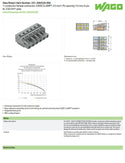 Wago 231-206/026-000 Female Connector/Pluggable Terminal Block