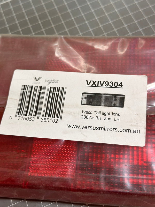 Iveco VXIV9304 Tail Light Lens for 2007> Iveco Stralis/Eurocargo