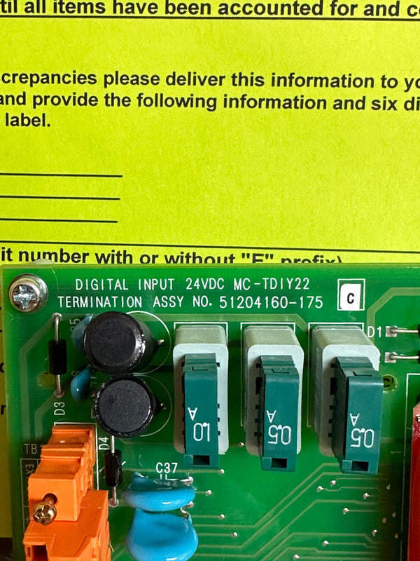 HONEYWELL Digital Input Feild Termination Assembly MC-TDIY22 51204160-175