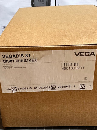 VEGADIS 81 External Display and Adjustment Unit for Use with Plics Sensors