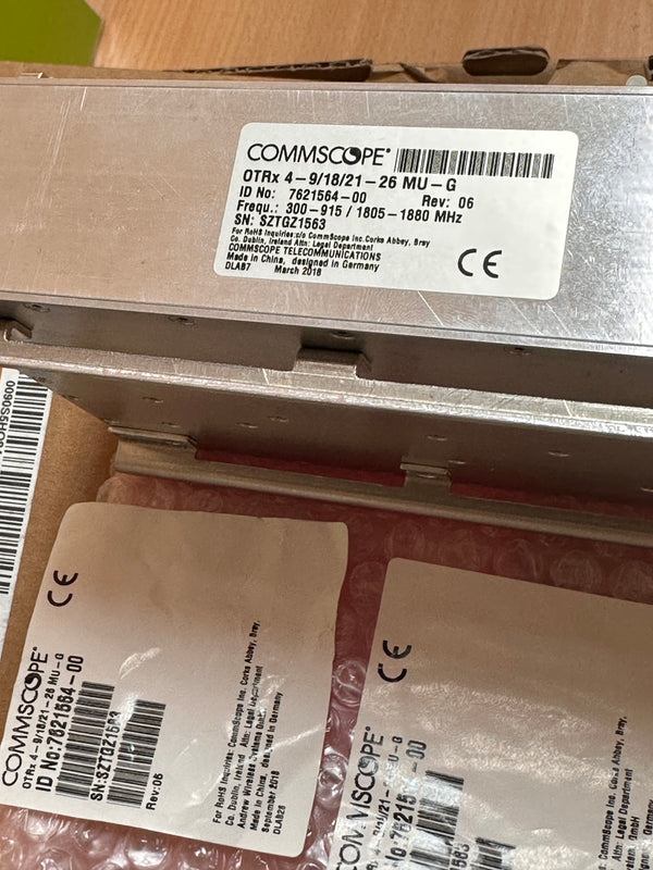 Andrew CommScope OTRx 4-9/18/21-26 MU-G Optical Wavelength Module 7621564