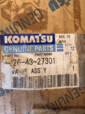 KOMATSU 426-43-27301 Valve Assembly, Sole