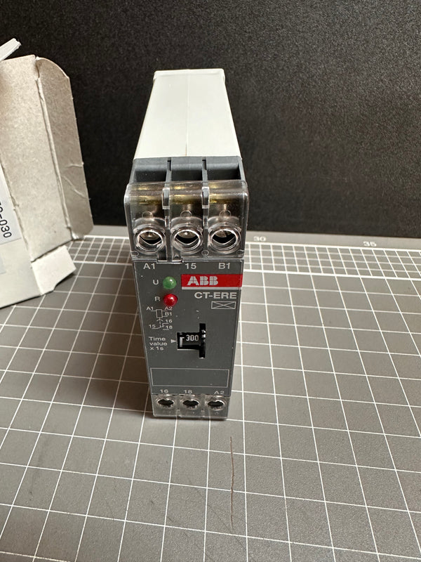 ABB CT-ERE Din Rail Single Function Timer Relay 1SVR550107R2100 (on delay)