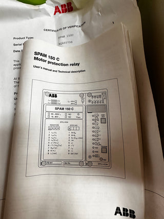 ABB SPAM 150C Motor Protection Relay