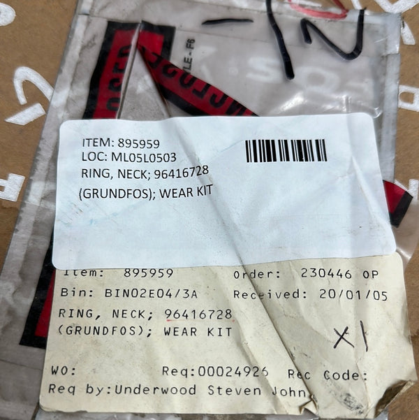 GRUNDFOS Kit, Service, CR  96416730