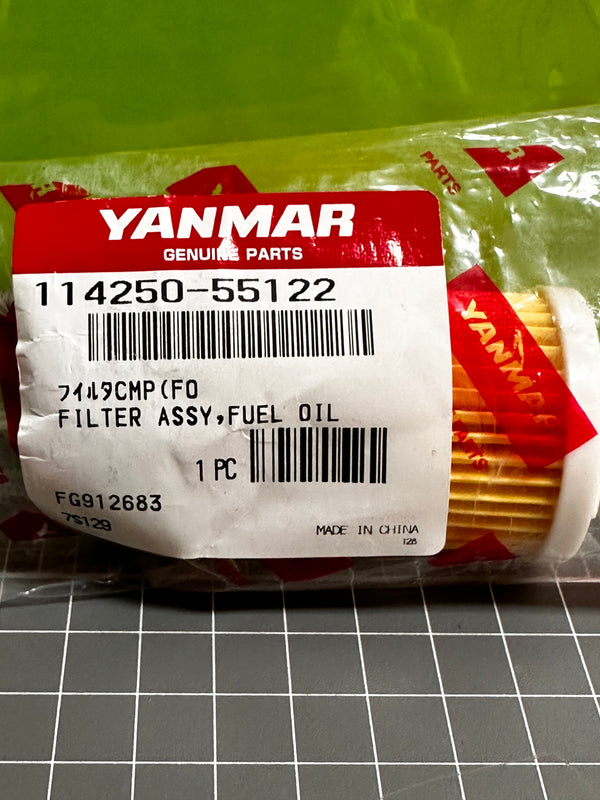 YANMAR 114250-55122 Fuel Filter Assy