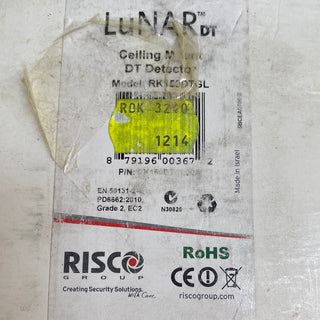 RISCO LuNAR™ RK150DTGL Ceiling Motion Detector 360° Coverage