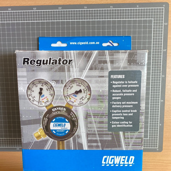 Cigweld 201003 CUTSKILL 251 LPG Regulator 400 kPa