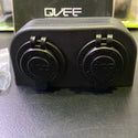 QVEE QVPSSM2AA Twin Surface Mount Accessory Socket