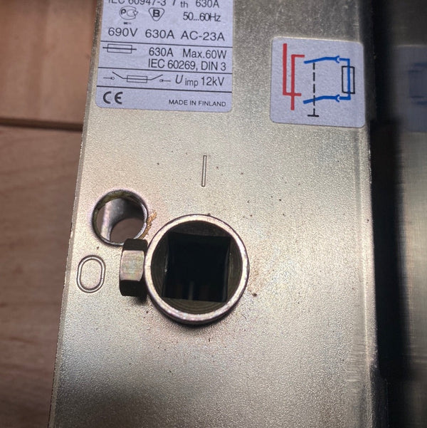 ABB Switch, Fuse OESA 630 D3PL