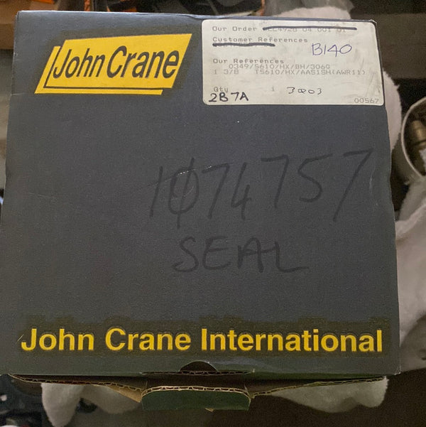 JOHN CRANE SINGLE CARTRIDGE MECHANICAL SEAL 5610Q