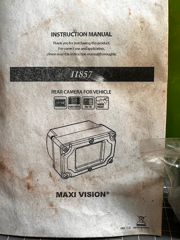 MAXI VISION 11857 Colour Camera CCD / Rear Camera