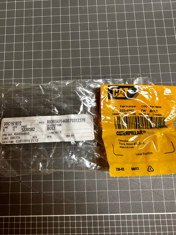 CAT 533-8582 BOLT