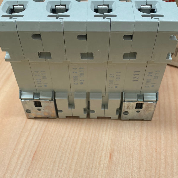 ABB S294-C100 Miniature Circuit Breaker 4P, 100A