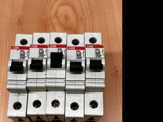 ABB S251-C10 Thermal Magnetic Miniature Circuit Breaker 1P, 10A